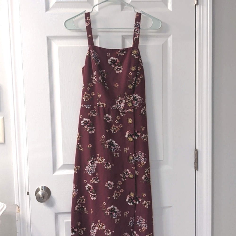 Pink Floral Dress